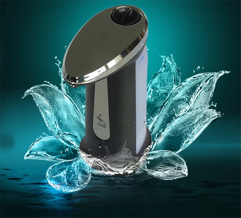 Регулируемый 400 мл автоматический дозатор жидкого мыла умный датчик бесконтактный диспенсер для мыла для ванной комнаты кухонный дезинфицирующий диспенсер