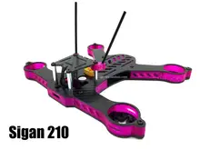 Sigan210 GE FPV RC Quadcopter Frame Kit