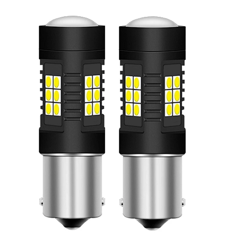

2pcs 1156 BA15S P21W R5W 1200Lm 3030 LED Car Tail Bulb Brake Lights Automobiles Reverse Lamp Daytime Running Light Turn Signals
