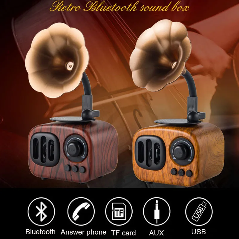 E2707-Retro Bluetooth Speaker-1