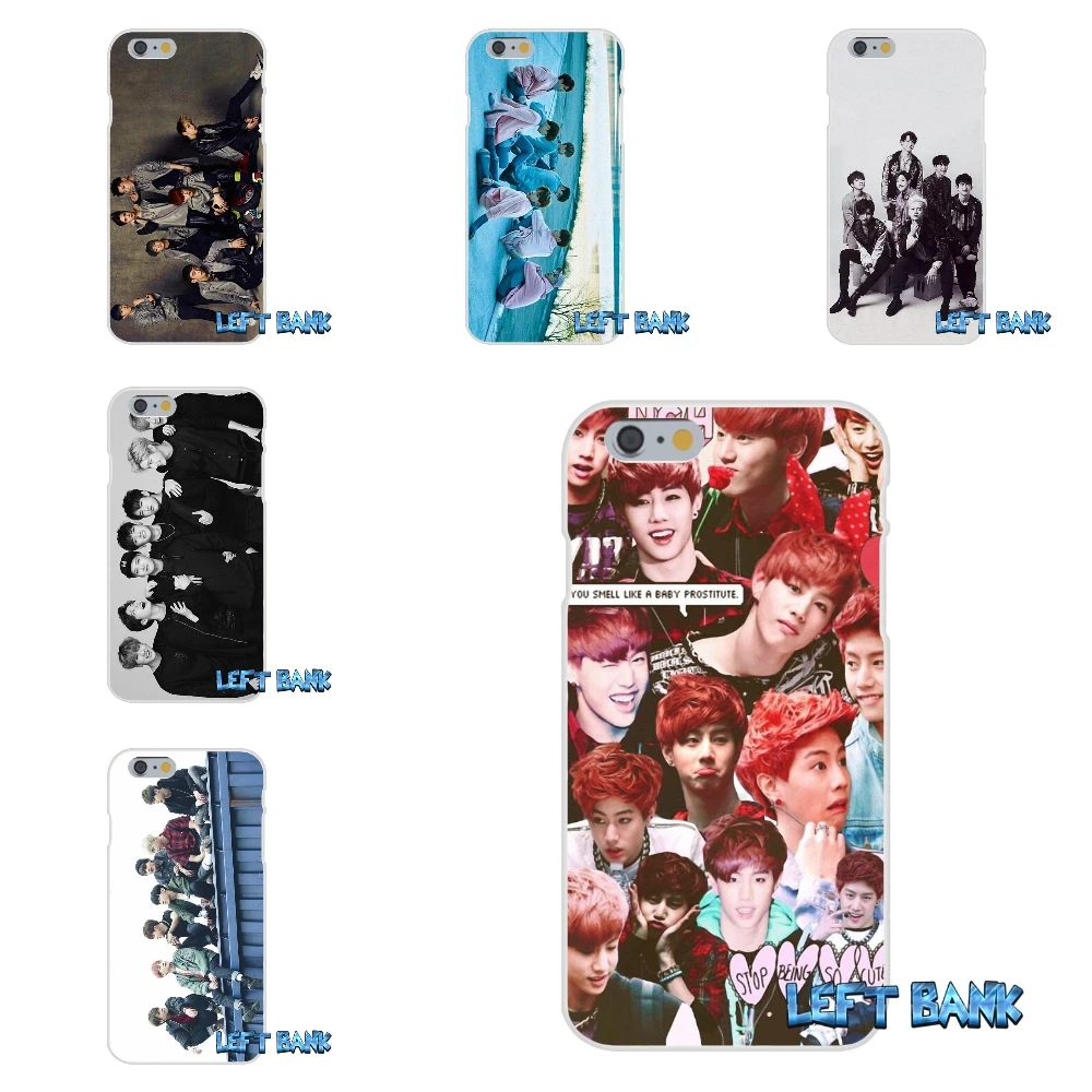 

For Samsung Galaxy Note 3 4 5 S4 S5 MINI S6 S7 edge GOT7 KPOP Korea Boy Band Girl Soft Silicone TPU Transparent Cover Case