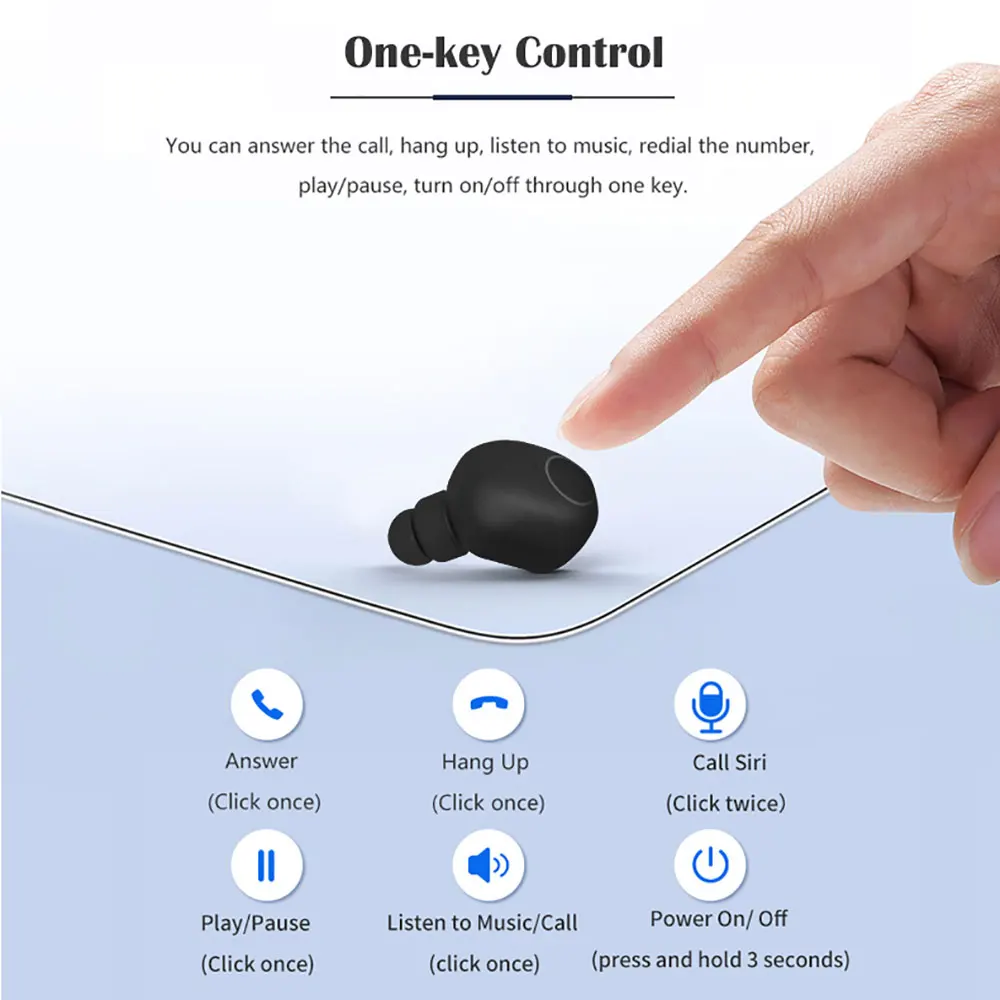 KISSCASE TWS беспроводные Bluetooth наушники стерео гарнитура с микрофоном зарядная