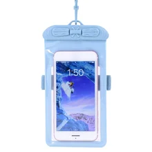 Водонепроницаемый мобильного телефона повесить плавательный сумка с тачскрином мобильных телефонов чехол для серфинга дайвинга, Одежда для пляжа, размеры s и m