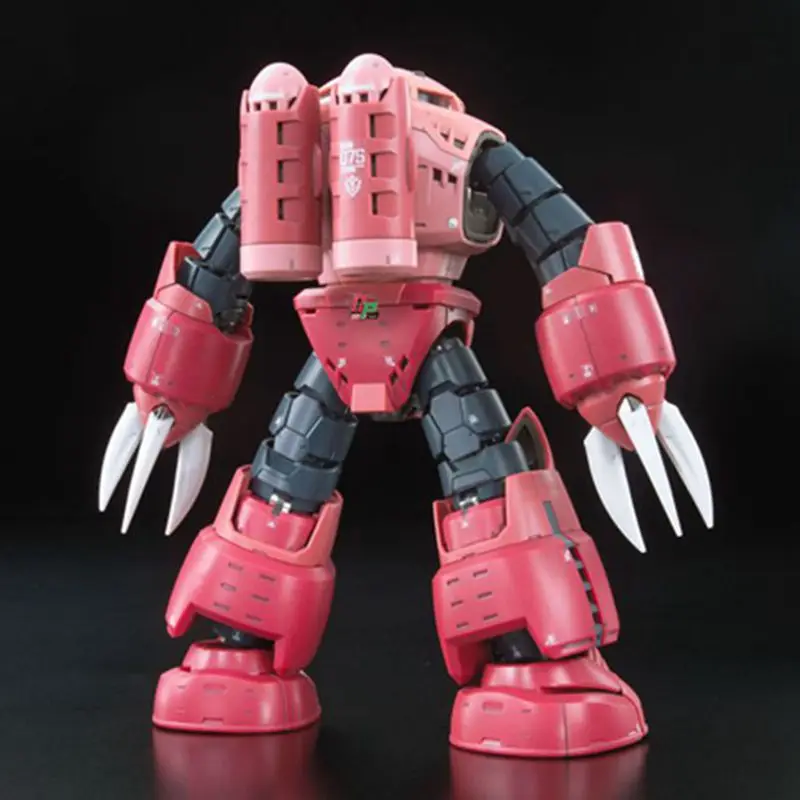 Оригинальный BANDAI RG 16 Z GOK CHAR на заказ Красные дьяволы crad Gundam ПВХ фигурка Детские