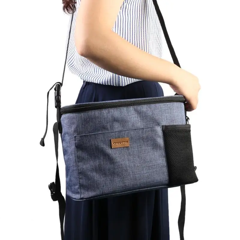 

Baby Stroller Cup Holder Bag Nappy Storage Bag Mommy Shoulder Bags Baby Diapers Mother Hanging Organizer Stroller Accessories