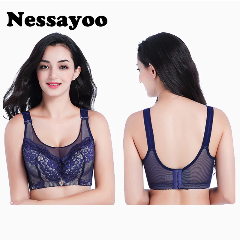 Женский однотонный бюстгальтер с чашками пуш ап размеры 44 48|bra plus size|bra sizebra |