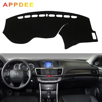 

APPDEE Car Dashboard Cover For Honda Accord 9 2013 2014 2015 2016 2017 Dash Mat Dash Board Pad Carpet Automobile Dashmat Anti-UV