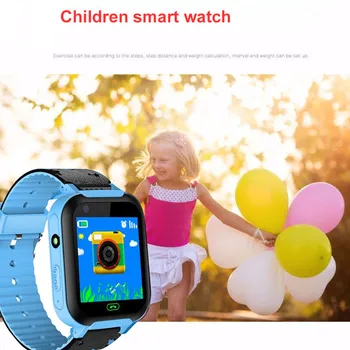 

Children Smart Watch Camera Lighting Touch Screen SOS Remote monitoring Call LBS Tracking Location Finder Kids Baby Smart Watch