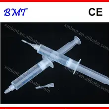 10 шт./партия 10 мл гель для отбеливания зубов шприц отбеливатель зубов 0.1%, 6%, 16%, 22%, 35%, 44% CP пероксид карбамида CE сертификат безопасности материала(MSDS/