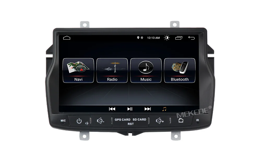 Sale MEKEDE Android 9.1 8.1 Car Multimedia DVD Player For LADA Vesta for Radio GPS navigation audio Stereo Russian menu wifi BT 5