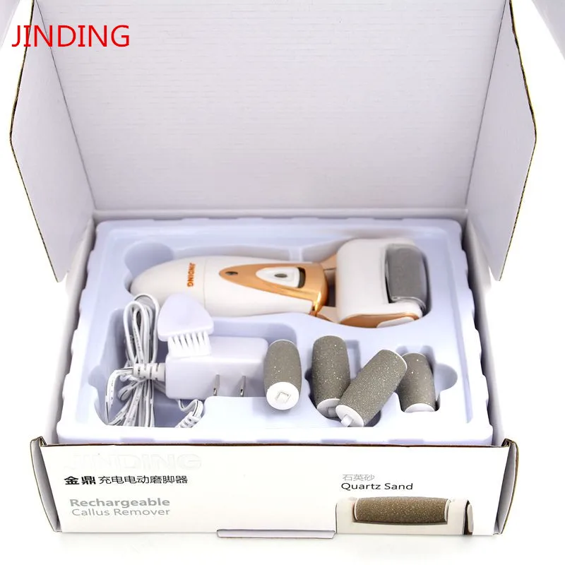 

Foot Care Tool with 5 Roller Heads Skin Care Feet Dead Dry Skin Removal Electric File Heel Cuticles Callus Remover Foot Rasp
