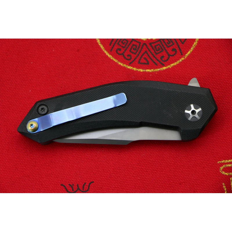 Складной нож LOVOCOO ZT0095 карманный Подарочный клинок 9CR18MOV с рукояткой из G10 для