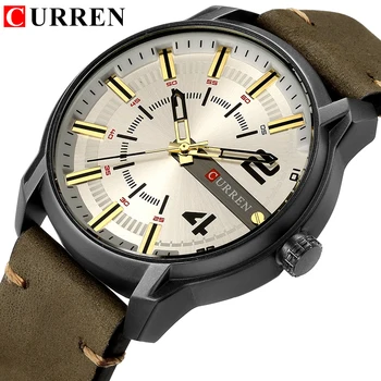 CURREN Men's Luxury Military Male Quartz Watches