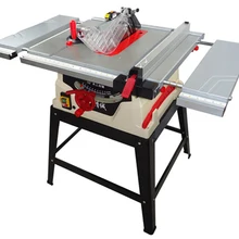Многофункциональная Деревообработка, Настольная пила, 220 В, 1800 Вт, 10 дюймов, раздвижной стол, пила, толкатель, пила, угол резки, циркулярная пила, 220 В/50 Гц