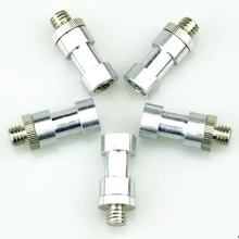 3 в 1, 1/" до 3/8" Резьбовое крепление адаптер для штатива камеры монопод вспышка светильник Стенд аксессуары для фотографии(упаковка 5)-714