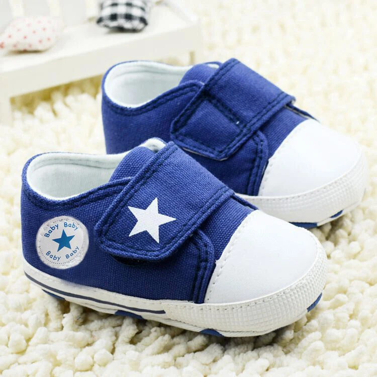 

2018 Breathable Canvas Shoes 0-18 month Boys Shoes start Comfortable Girls Baby Sneakers Kids Toddler Shoes