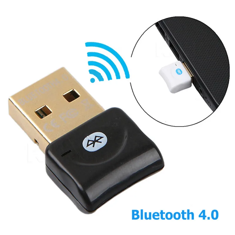

Mini Wireless Bluetooth V4.0 USB Dongle Dual mode Transmitter for Bluetooth Mouse Keyboard BT Speaker for Win7/8/10/Vista/XP