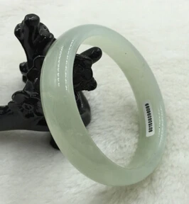 

13383 60mm Vintage Certified Grade A Genuine Natural Green Jade Bangle Bracele (A0429)