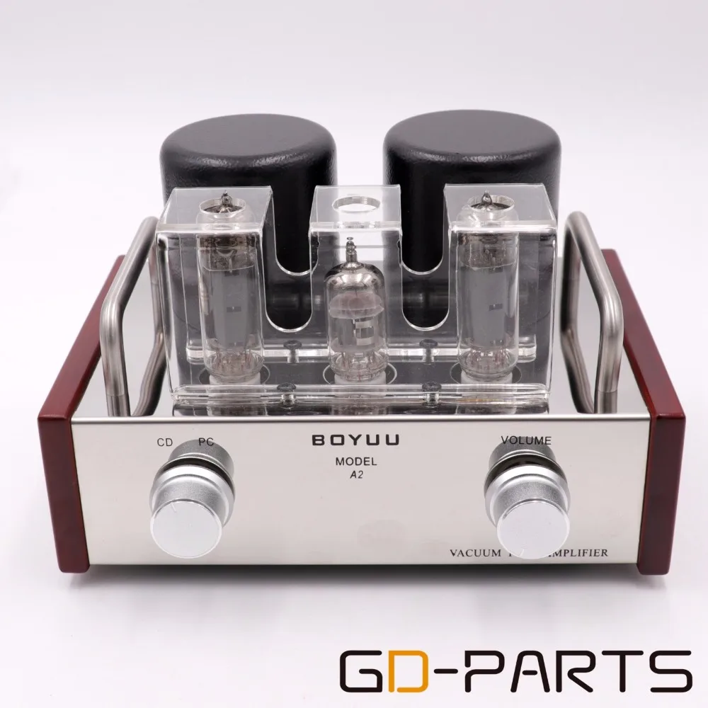 Single End EL84 6P14 12AX7 Stereo Vacuum Tube Amplifier Class A Tube AMP Hifi Audio Vintage Integrated Tube AMP 3.6Wx2 car amplifier