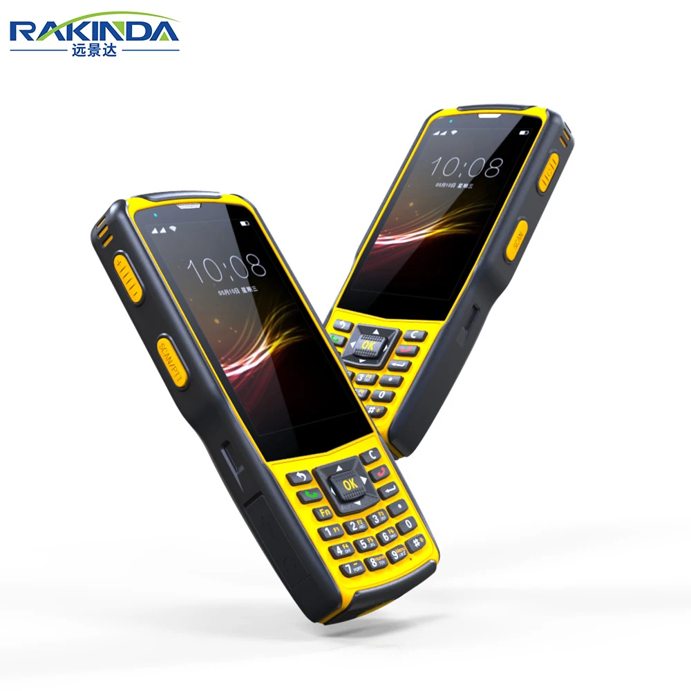 RAKINDA S5-Industrial IP67 الروبوت 7.0 المحمولة PDA مع 1D 2D الباركود ماسحة NFC ل اللوجستية مستودع