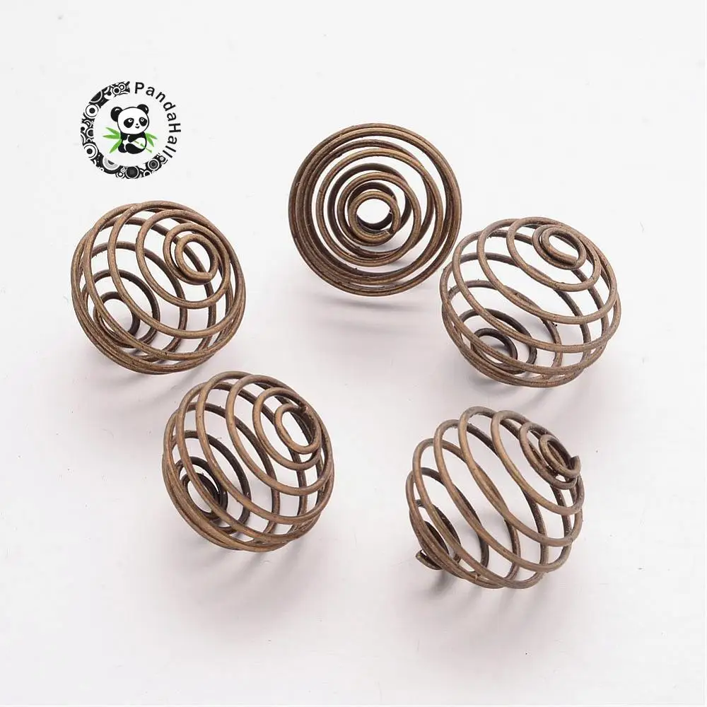 antique bronze iron findings e028y nfab nickel free iron kilt pins brooch findings antique iron spiral bead cages nickel free antique bronze 21x20mm 4mm about 284pcs antique bronze iron findings e028y nfab nickel free iron kilt pins brooch findings antique iron spiral bead cages nickel free antique bronze 21x20mm 4mm about 284pcs