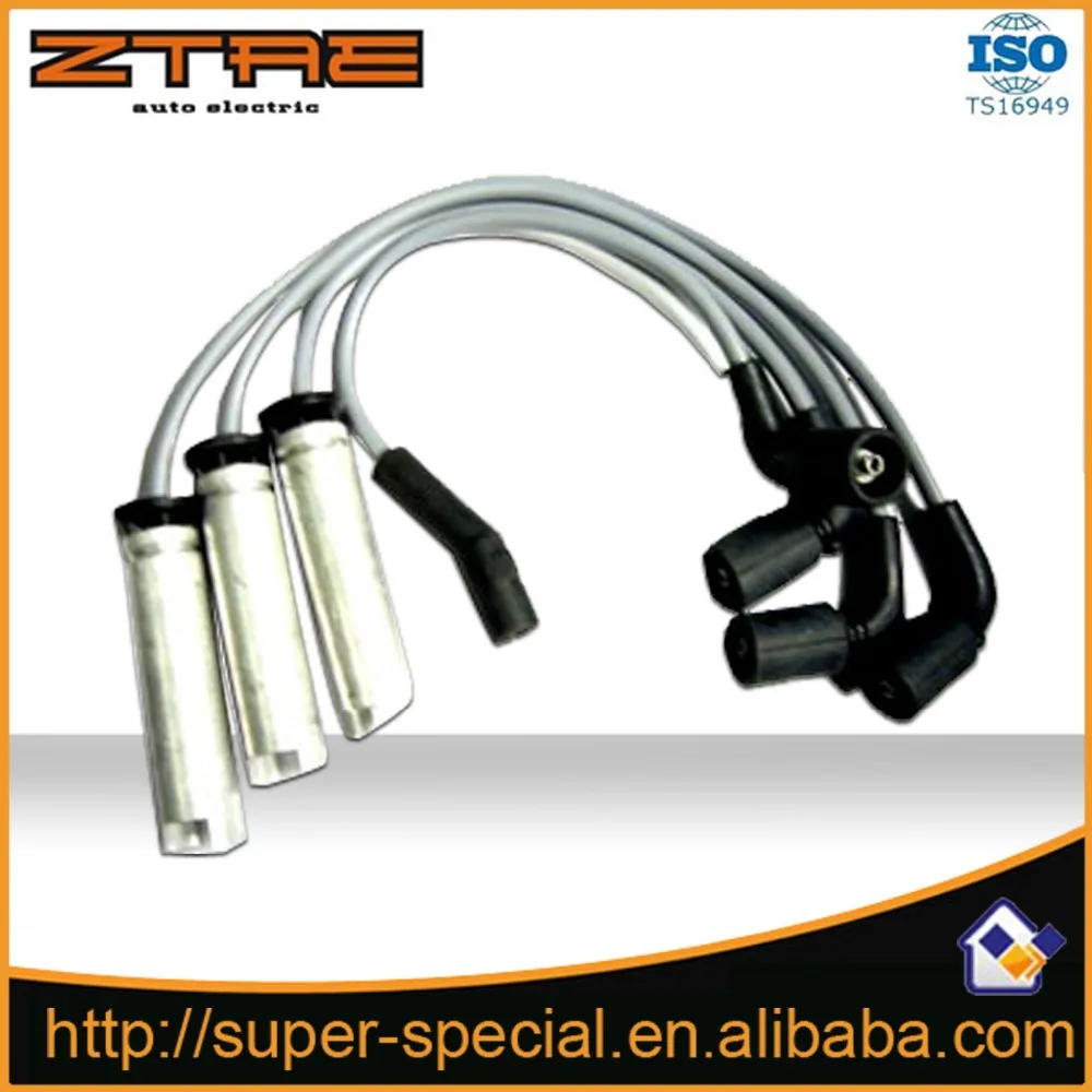 

Silicon Ignition Spark Plug Wire Cable Set for Dawoo 96305387