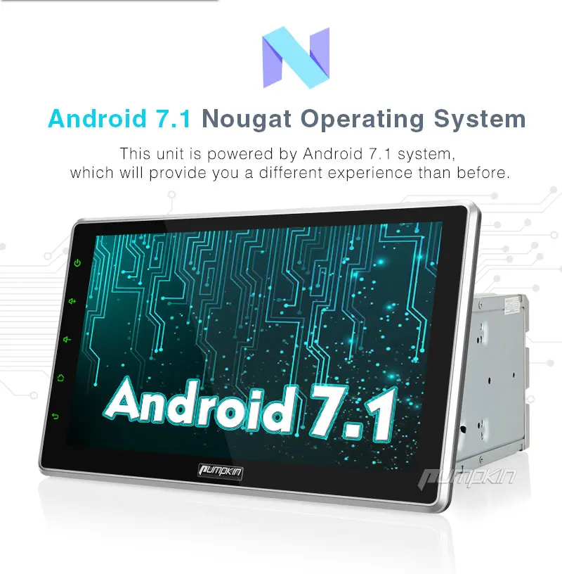 Flash Deal Pumpkin 2 Din 10.1