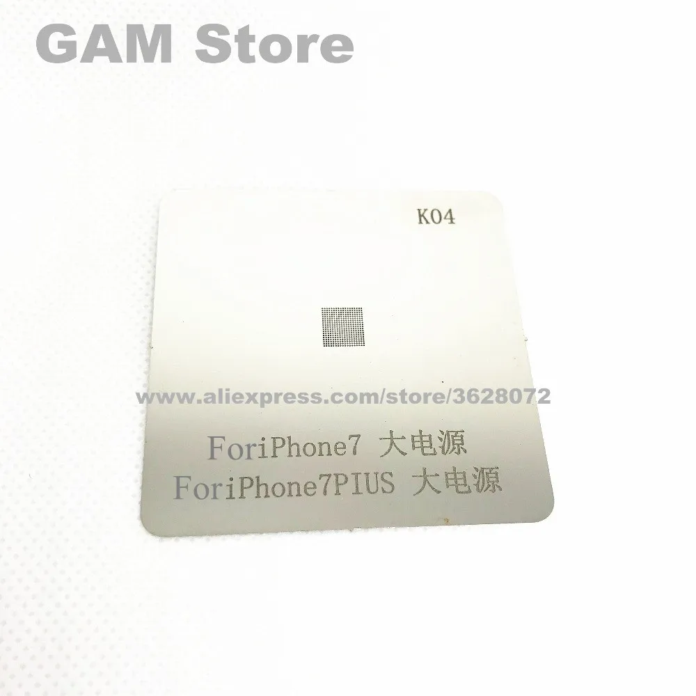 Трафарет BGA 338S00225-A1 для iPhone 7 P Plus U1801 паяльные контакты с большим мощным чипом