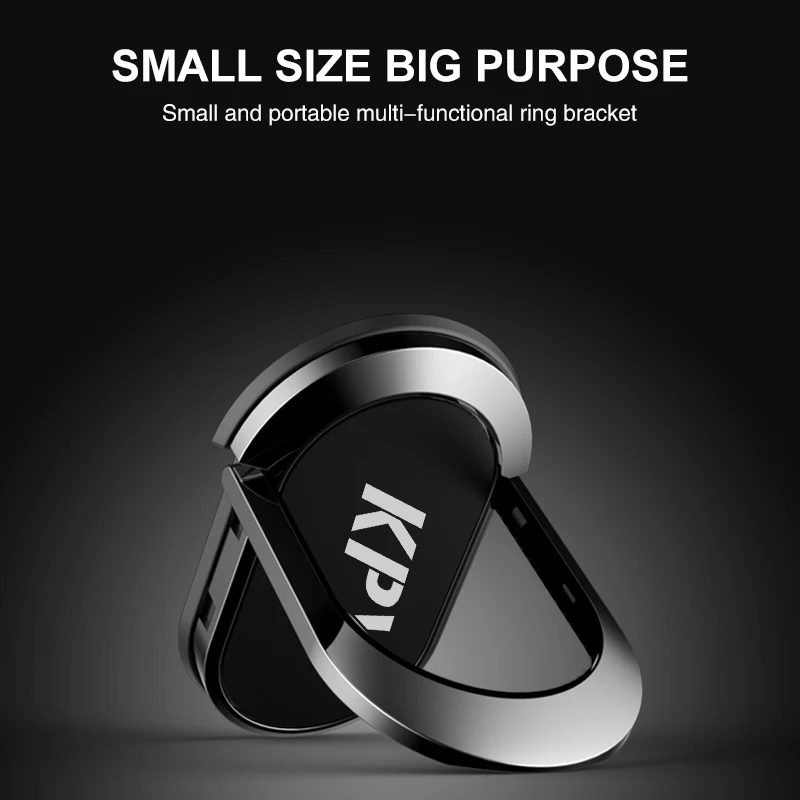

Finger Ring Phone Holder Spinner Stand Grip Metal 360 Degree Support Universal for iPhone 8 Samsung S8 Xiaomi Redmi 4x