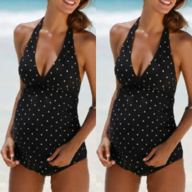 OkayMom Plus плюс размер для беременных купальники для беременных женщин сексуальный купальник из двух частей Одежда для беременных пляжные купальные костюмы
