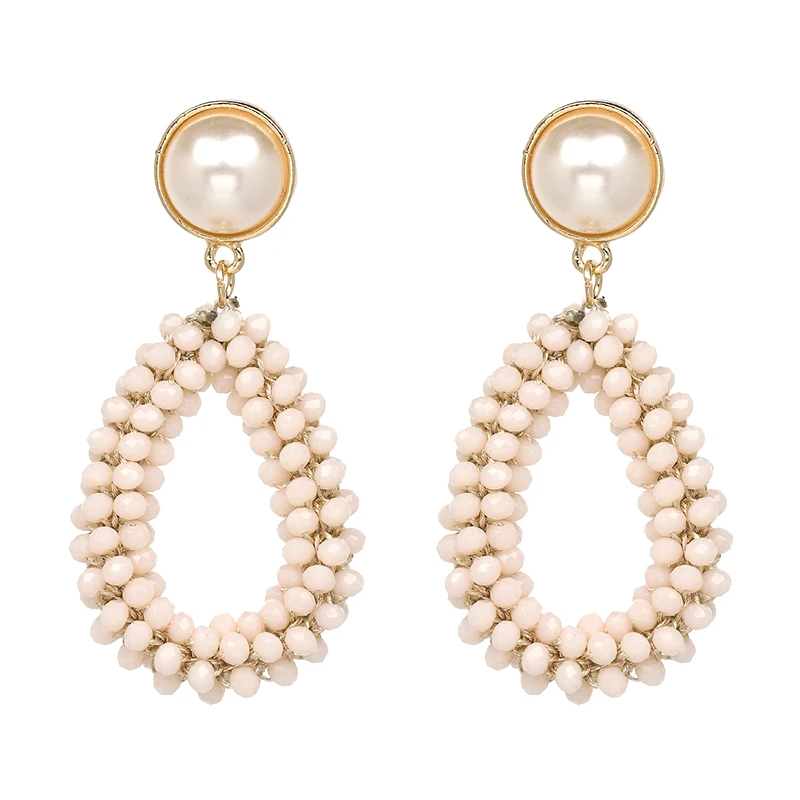 

New Oorbellen Opal Drop Earrings Multicolor Special Bohemia Big EarringsFor Women New Vintage Accessories