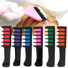 6 цветов Одноразовая расческа парикмахерская волос инструмент для красителя волос цветной гребень