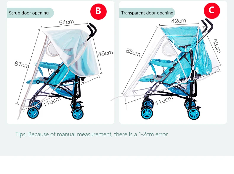 Водонепроницаемый EVA дождевик для коляски Коляска корзину пыли дождевик плащ для Детские коляски Аксессуары Детские коляски