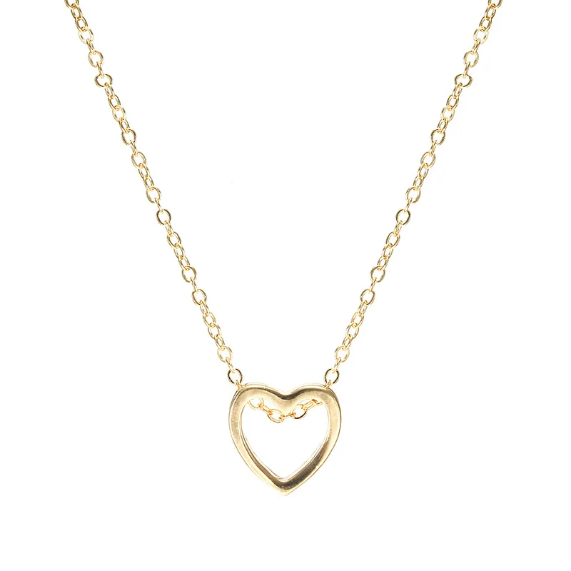 

2008 Korean LOVE Romantic Love Necklace Girl Jewelry Gift Girlfriend Knot Love Romantic Fresh