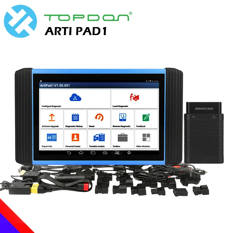 TOPDON ArtiPad I диагностический инструмент OBD2 Bluetooth сканер Авто Автоматическая ЭБУ программист launch PADIII AUTEL ELITE автомобильный диагностический