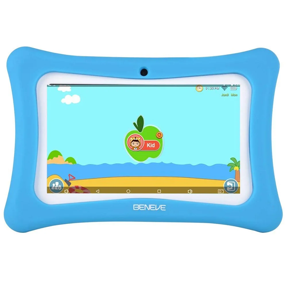 Kids Tablet 7 Inch Tablet PC Andriod 7.1 with 1GB RAM 8GB ROM and WiFi Bluetooth Kids Software Pre-Installed 