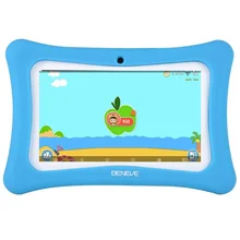 Russia Spain Warehouse Ship Kids Tablet 7 Inch Tablet PC Andriod 7.1 1GB RAM 8GB ROM WiFi Bluetooth Kids Software Pre-Installed