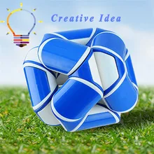 Волшебный куб головоломка случайный цвет крутая Змея Магический разнообразие популярный поворот снятие стресса трансформируемый пазл дропшиппинг