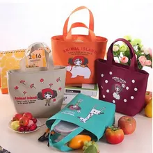 Korean girl Oxford cloth bag waterproof insulation aluminum film Pula easy printing creative laptop bag custom Korean girl Oxford cloth bag waterproof insulation aluminum film Pula easy printing creative laptop bag custom