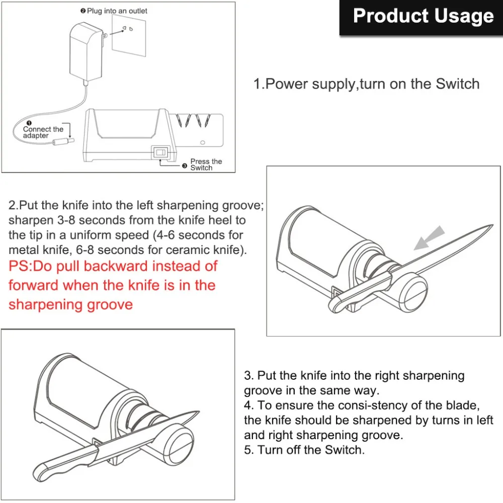 135664801_28_Electric Diamond ceramic knife sharpener