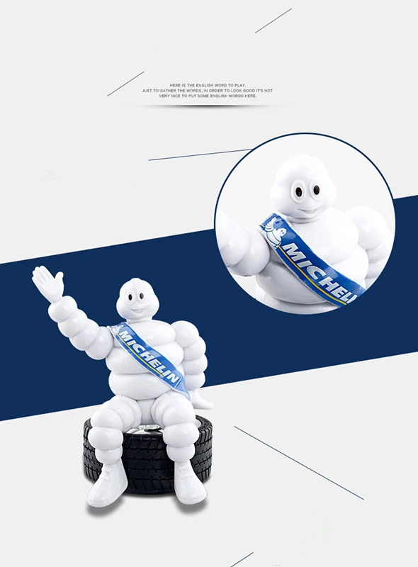 Cute White Doll Car Decoration Fashion Dolls Interior Dashboard