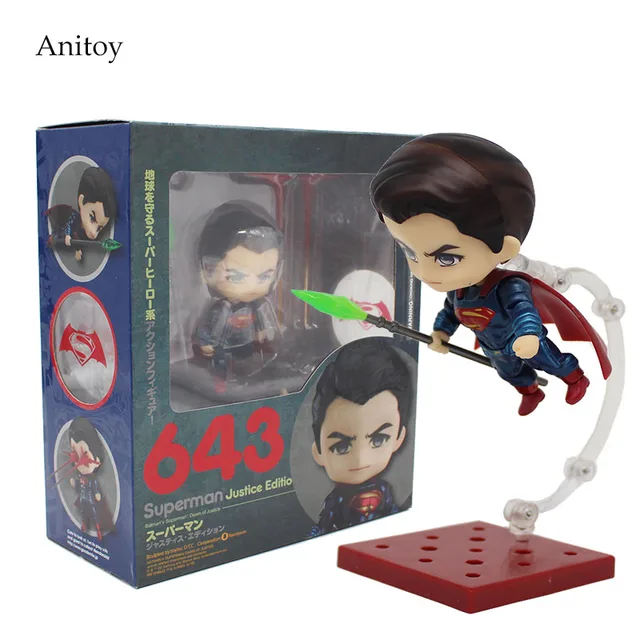 Nendoroid 643# Batman V Superman Justice League PVC Figurine Jouet 10cm