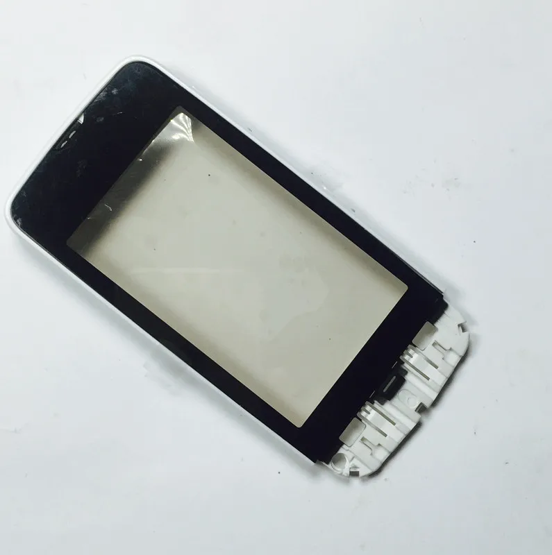 Белая рамка touchacreen для Nokia Asha 311 сенсорный экран дигитайзер сенсор внешнее стекло объектив панель 3M лента