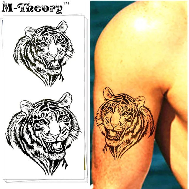 M-Theory 3D Tiger Body Choker Makeup Temporary 3d Tattoos Sticker Henna Flash Tatoos Tatouage Body Arts Tatto Tatuagem Sticker M-Theory 3D Tiger Body Choker Makeup Temporary 3d Tattoos Sticker Henna Flash Tatoos Tatouage Body Arts Tatto Tatuagem Sticker