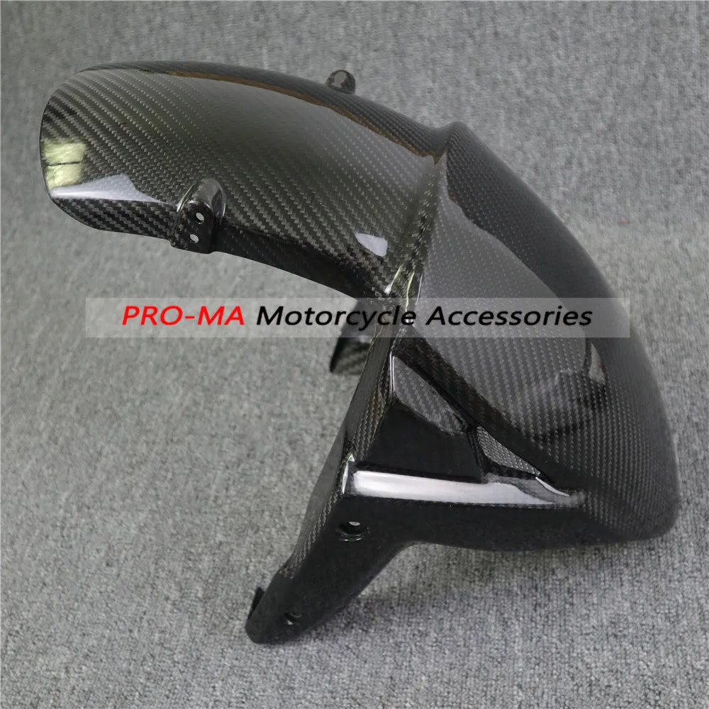 

Motorcycle Front Fender in Carbon Fiber For Kawasaki ZX10R 2016-2018,Ninja H2 2015-2018 twill glossy weave