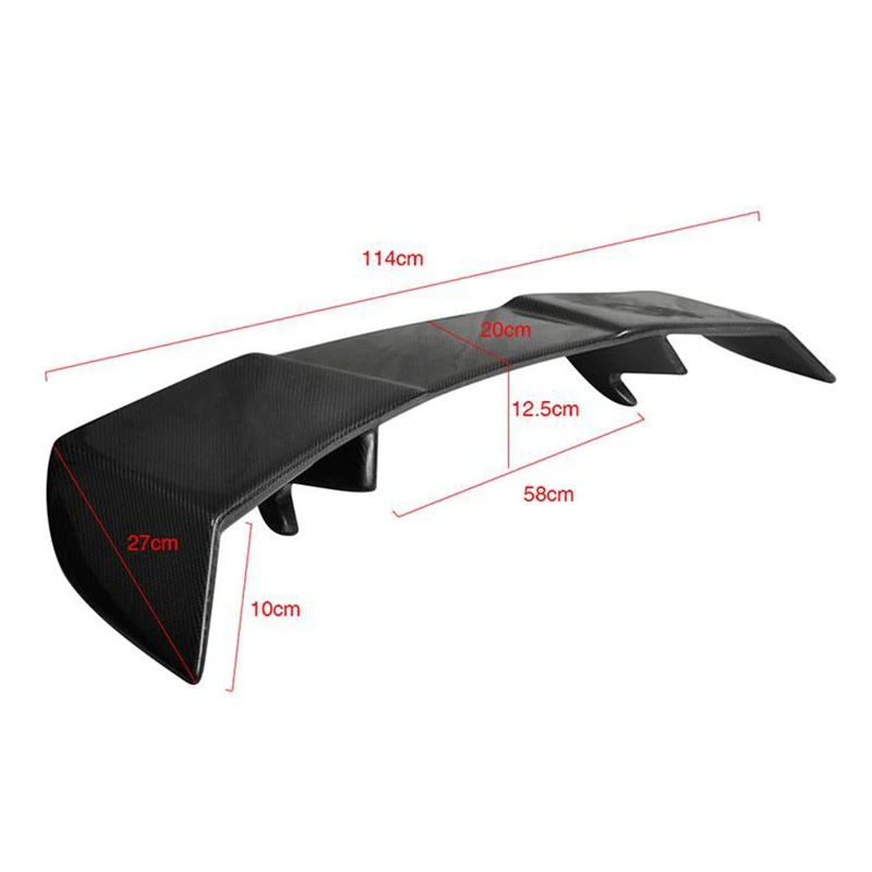 for Smart fortwo 453 spoiler for Mercedes-Benz Smart fortwo 451 spoiler Carlson carbon fiber tail GT spoiler