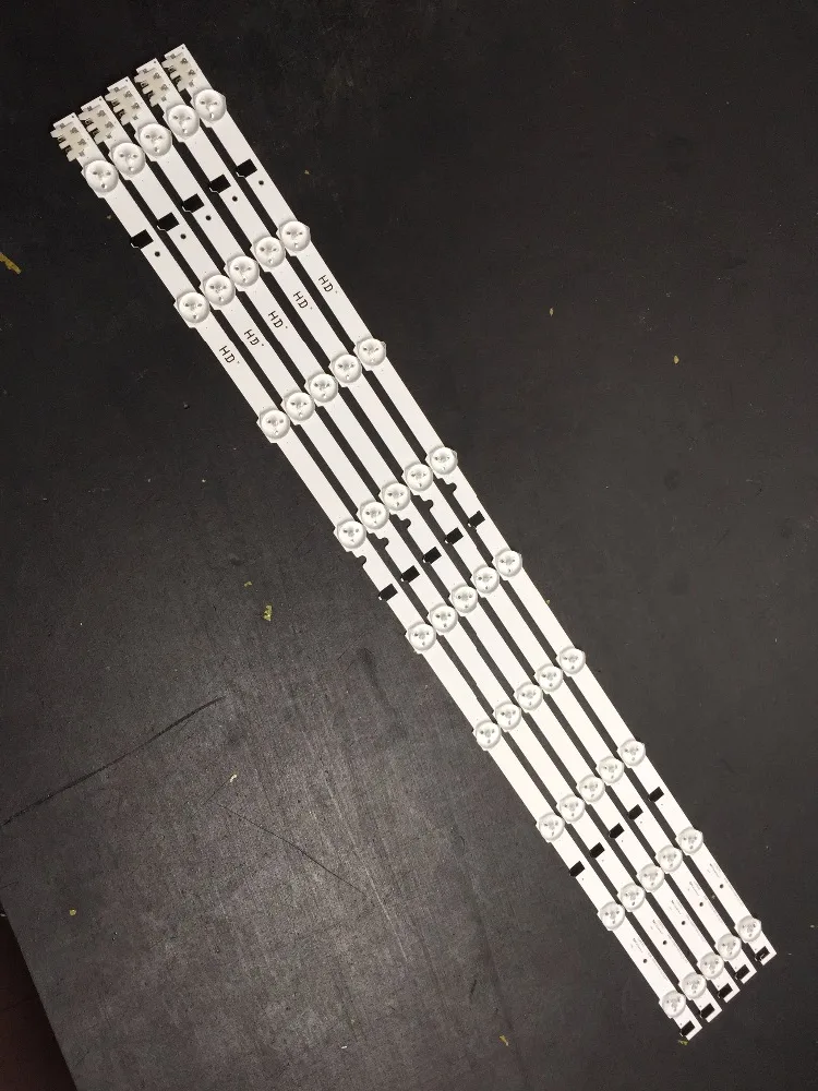 

5 pieces/lot 100% New UA32F4088AR CY-HF320AGEV3H UE32F5000 UA32F4000AR LED strip D2GE-320SC0-R3 2013SVS32H 9 LEDs 650mm