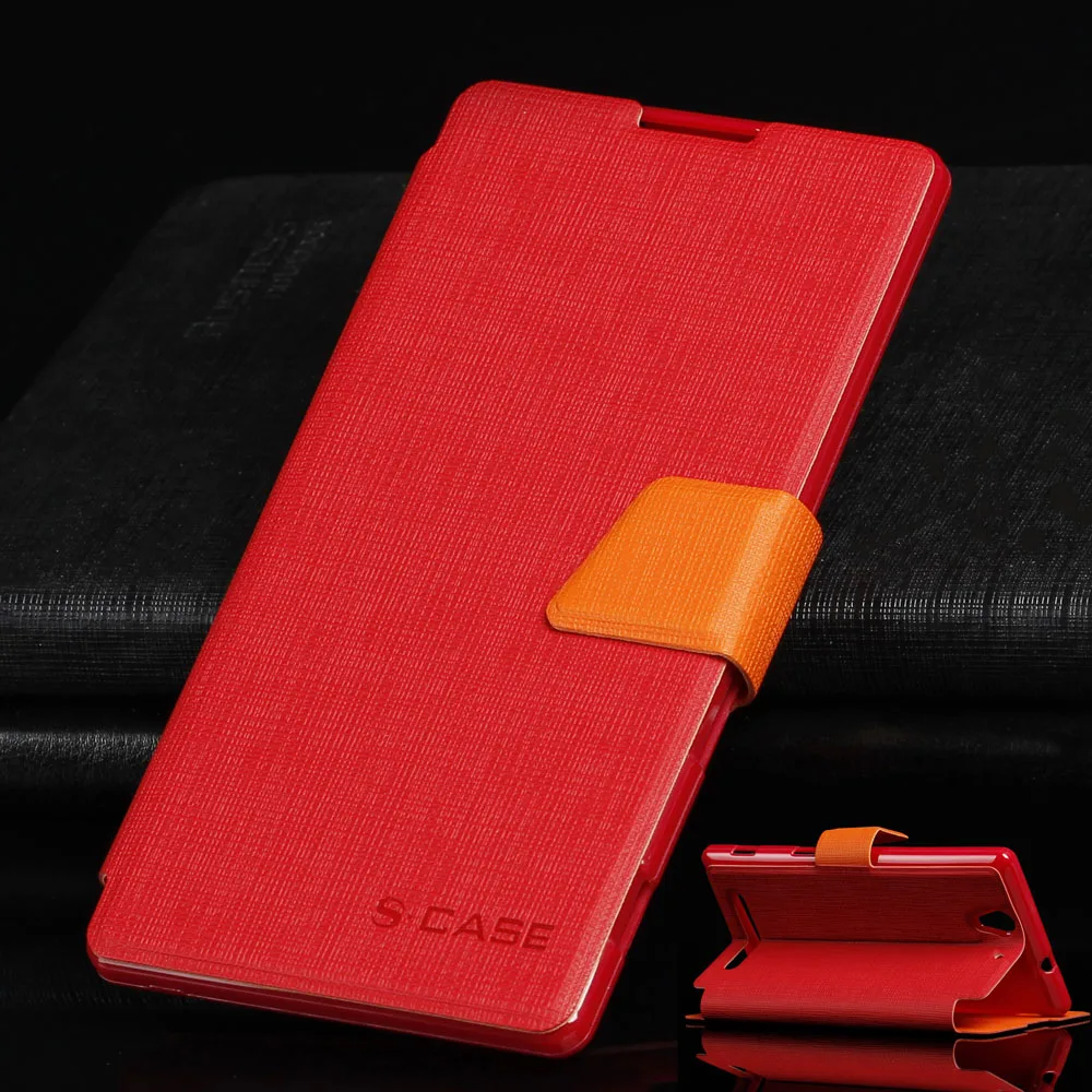 

Pu Leather 5.5For Sony Xperia C3 Case For Sony Xperia C3 D2533 D2502 S55T Cell Phone Flip Cover Case