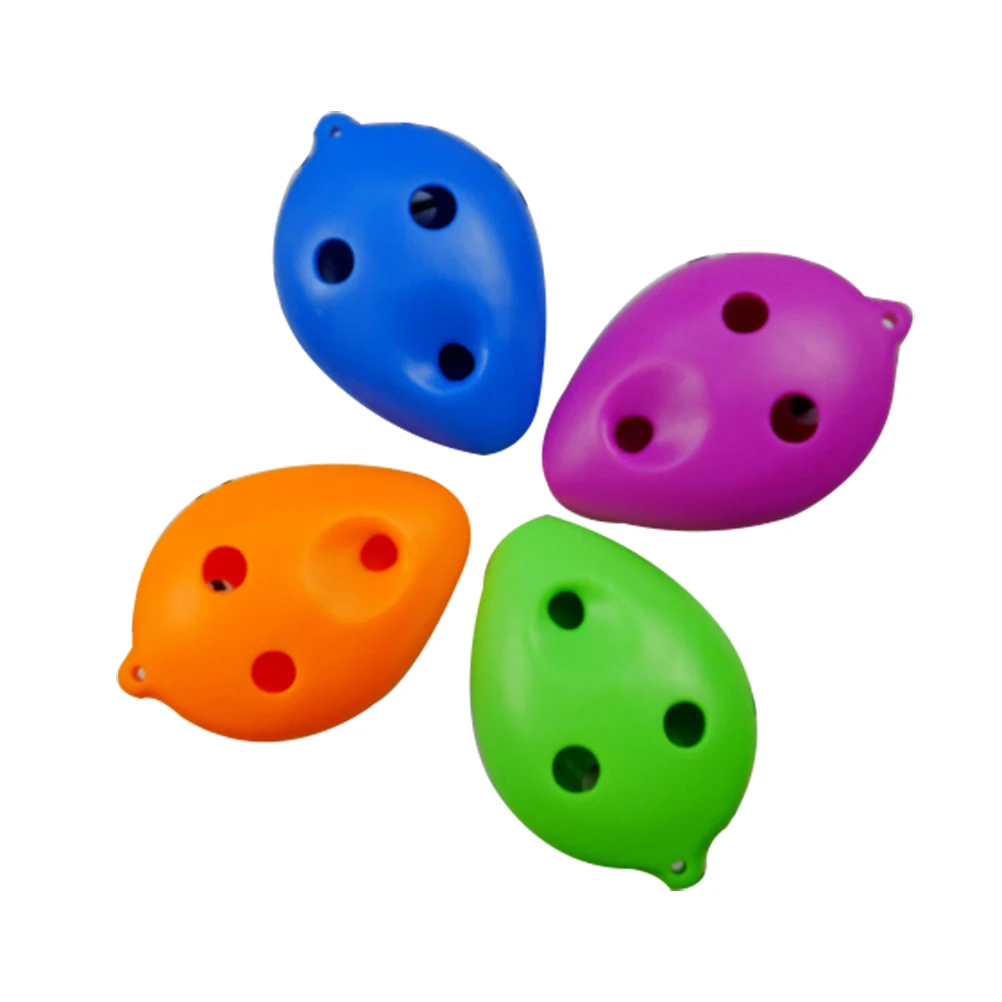 

Colorful 6 Hole ABS Plastic Treble C Ocarina for Beginner 6 Hole Ocarina New Arrival