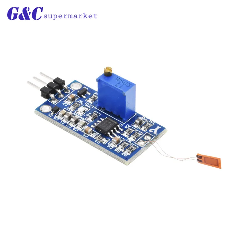 Strain Gauge Bending Sensor Module Weighing Amplifier Voltage Output Electronic Sensor DIY Kit